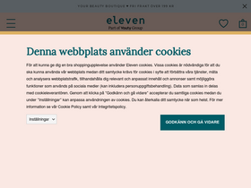 'eleven.se' screenshot
