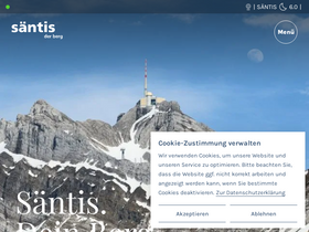 'saentisbahn.ch' screenshot