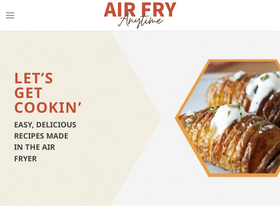 'airfryanytime.com' screenshot