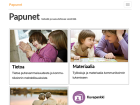 'papunet.net' screenshot
