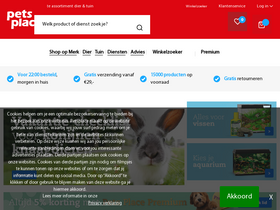 'petsplace.nl' screenshot