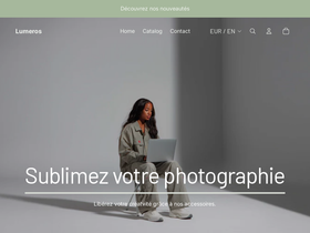 Lumeros website screenshot