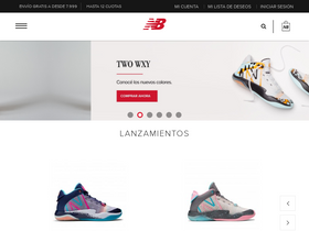 'newbalance.com.ar' screenshot