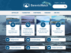 'barentswatch.no' screenshot