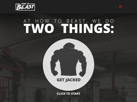 'howtobeast.com' screenshot