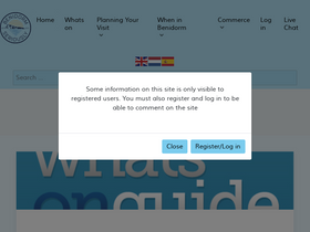 'benidormseriously.com' screenshot