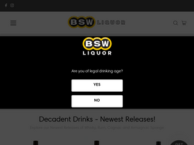 'bswliquor.com' screenshot