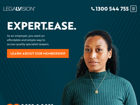 'legalvision.com.au' screenshot