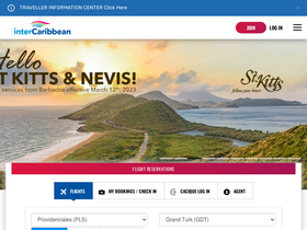 'intercaribbean.com' screenshot