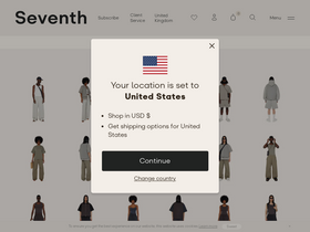 'seventhstores.com' screenshot