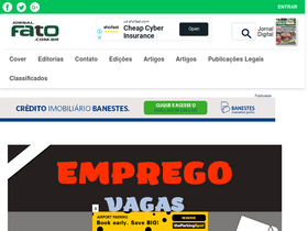 'jornalfato.com.br' screenshot