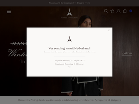 Manière De Voir B.V website screenshot