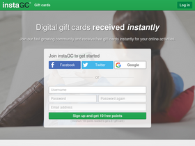 'instagc.com' screenshot