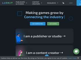 'lurkit.com' screenshot