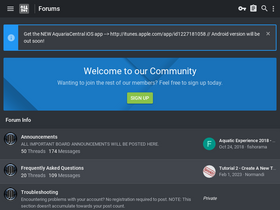 'aquariacentral.com' screenshot
