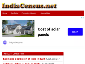 'indiacensus.net' screenshot