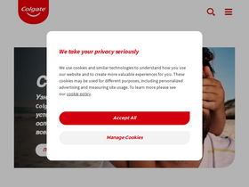 'colgate.ru' screenshot