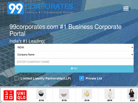 '99corporates.com' screenshot