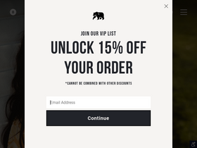 'thenormalbrand.com' screenshot