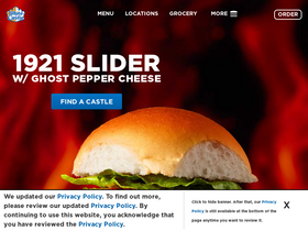 'whitecastle.com' screenshot