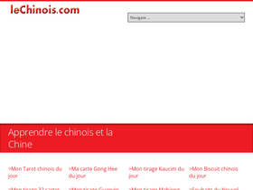'lechinois.com' screenshot