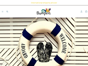 bumperscomfort.com homepage screenshot