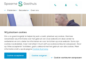 'spaarnegasthuis.nl' screenshot