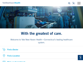'ynhhs.org' screenshot