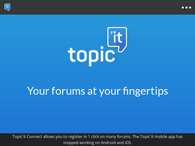'topicit.net' screenshot
