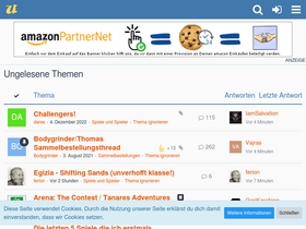 'unknowns.de' screenshot