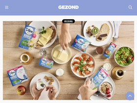 'gezond.be' screenshot