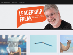 'leadershipfreak.blog' screenshot