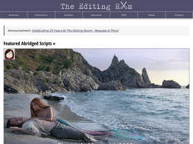 'the-editing-room.com' screenshot