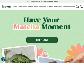 'bloomnu.com' screenshot