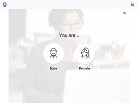 'omegle.plus' screenshot