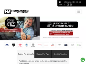 'hmotores.cl' screenshot