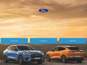 'ford.ch' screenshot