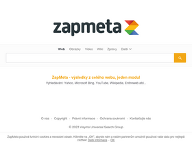 'zapmeta.cz' screenshot