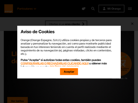 'orange.es' screenshot