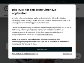 'chrono24.no' screenshot