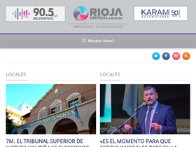 'riojavirtual.com.ar' screenshot