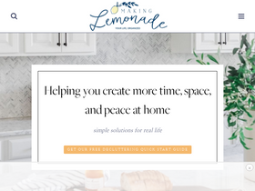 'makinglemonadeblog.com' screenshot