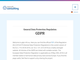 'gdpr-info.eu' screenshot