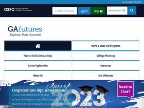 'gafutures.org' screenshot