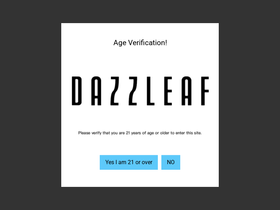 dazzleaf.com homepage screenshot