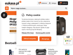 'eukasa.pl' screenshot