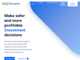'fastgraphs.com' screenshot