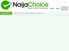 'naijachoice.com.ng' screenshot