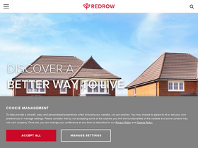 'redrow.co.uk' screenshot
