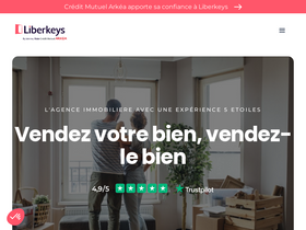 'liberkeys.com' screenshot
